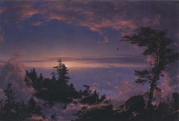 Frederic Edwin Church Above the Clouds at Sunrise oil painting picture